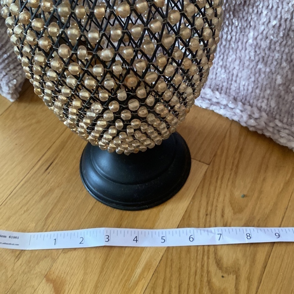 Beaded Vase Container - Picture 4 of 6